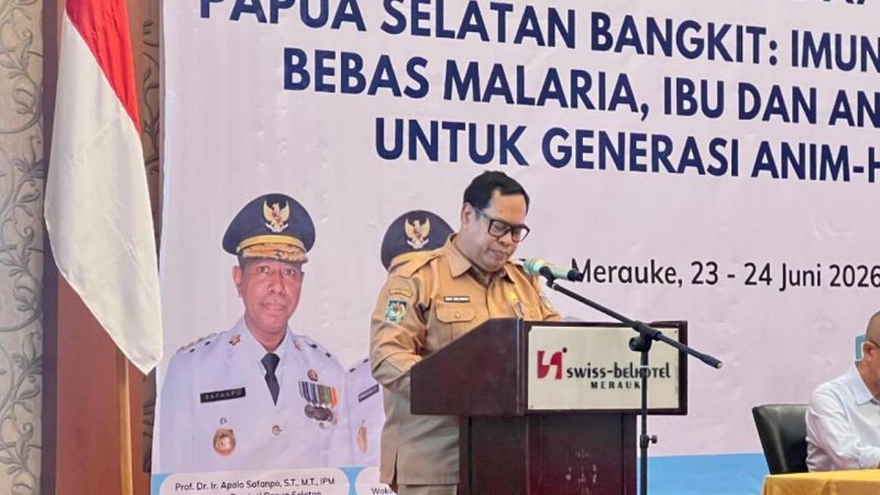 Pemprov Papua Selatan Perkuat Sinergi untuk Percepatan Imunisasi dan Pengendalian Malaria