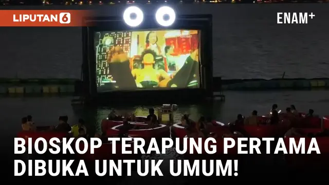 Bioskop Terapung Pertama Dibuka untuk Umum di Wuhan China