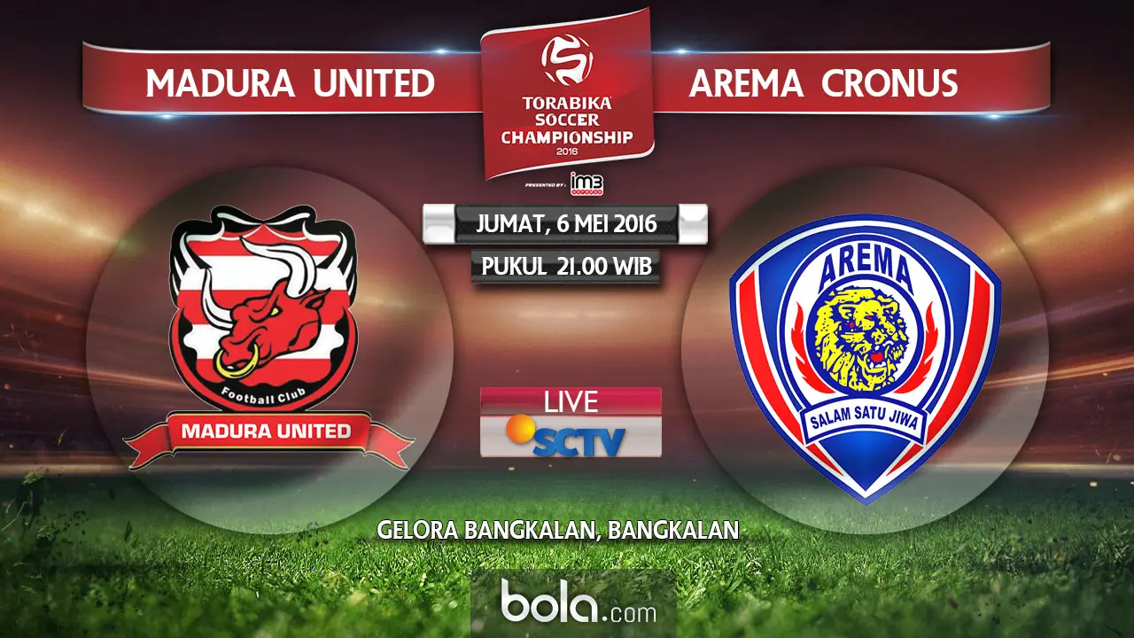 Madura United vs Arema Cronus