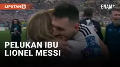 Tangisan Messi di Pelukan Ibu Usai Juarai Piala Dunia 2022 Qatar