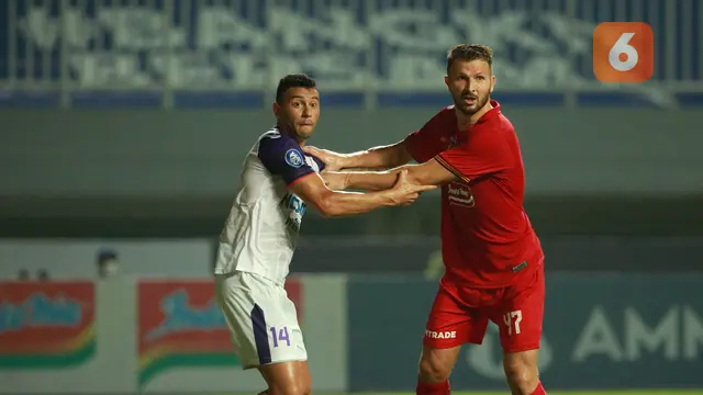 BRI Liga 1: Persija Jakarta melawan Persita