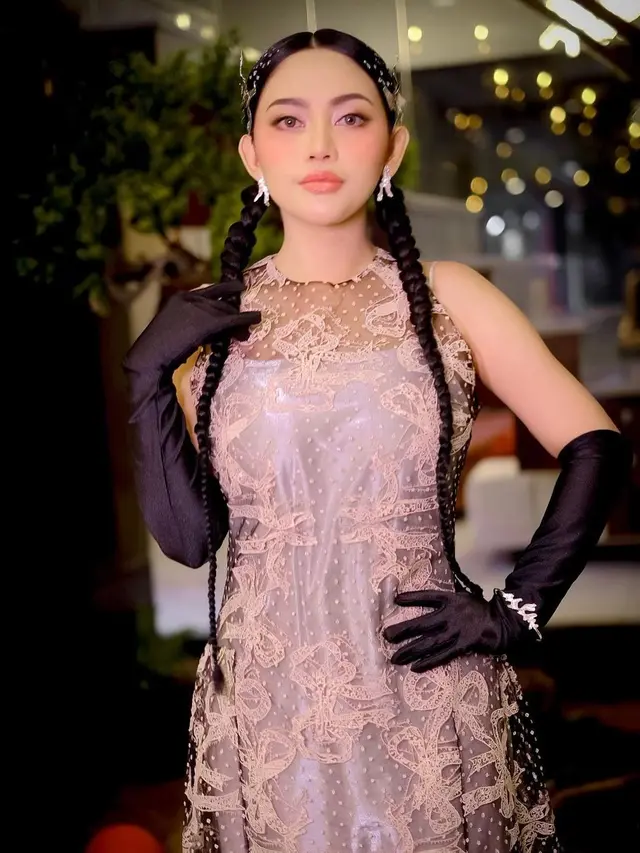 6 Gaya Seleb Hadiri Met Gala TikTok Reply 2023, Fuji An, Azizah Salsha, hingga Rachel Vennya