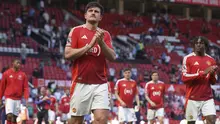 Manchester United keok 0-2 dari West Ham United&nbsp;pada laga pekan ke-36 Premier League musim ini di Old Trafford, Minggu (11/5/2025) malam WIB. (AP Photo/Ian Hodgson)