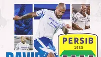Persib Bandung - Ilustrasi David da Silva (Bola.com/Adreanus Titus)