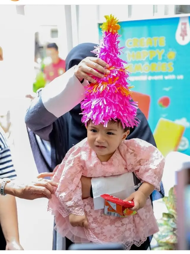Irish Bella gelar tasyakuran ulang tahun Amala, buah cintanya dengan Ammar Zoni (Foto: Instagram _irishbella_)