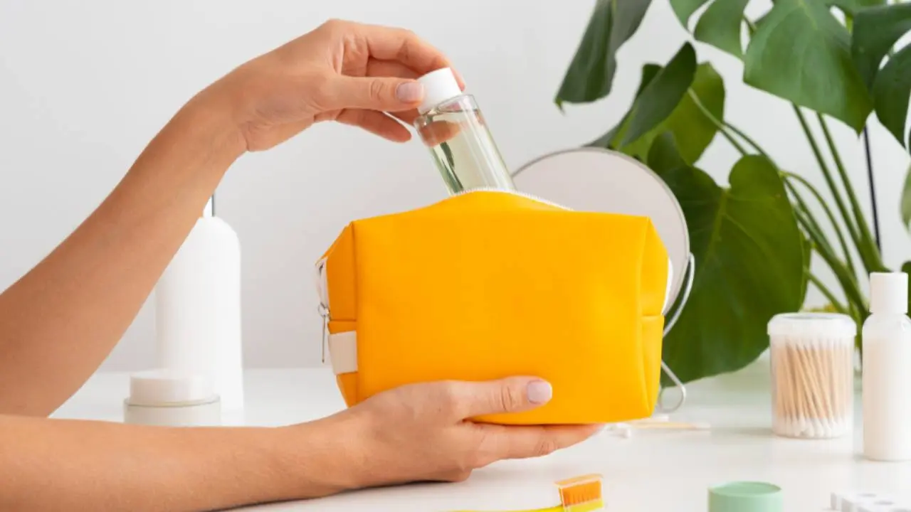 Ilustrasi organizer bag.