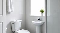 Model Kamar Mandi dan WC Sederhana (Meta AI)
