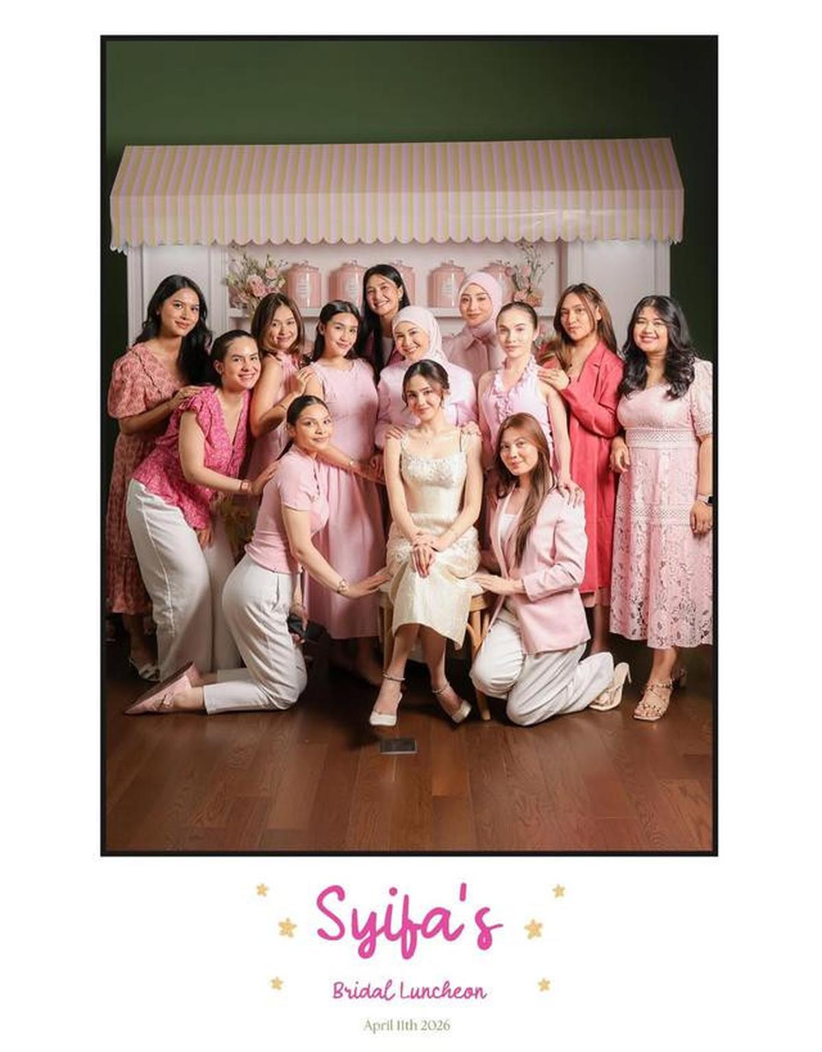 12 Potret Dekorasi Acara Bridal Lunch Syifa Hadju dengan Warna Serba Pastel