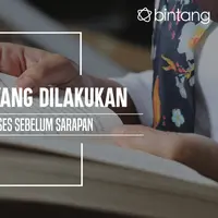 Kegiatan cewek sukses sebelum sarapan. (Foto: Adrian Putra, Digital Imaging: Nurman Abdul Hakim/Bintang.com)