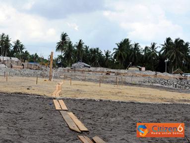 Citizen6, Belitung: Panggung utama puncak acara Sail Wabe 2011 sedang dikerjakan pembangunannya di Tanjung Kelayang. Puncak acara Sail Wabe 2011 akan dihadiri oleh Presiden RI. (Pengirim: Efrimal Bahri)