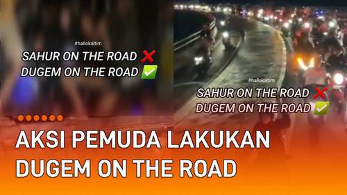 VIDEO: Viral Aksi Sekumpulan Pemuda Lakukan Dugem On The Road, Tuai Kecaman Netizen