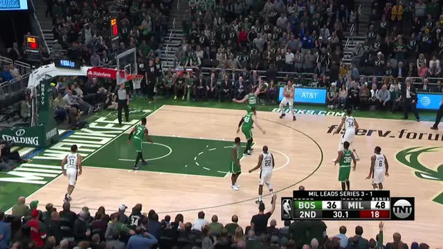 Cuplikan Hasil Pertandingan NBA : Bucks 116 vs Celtics 91
