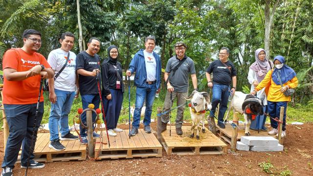 Saung Angklung Udjo bersama Pospay
