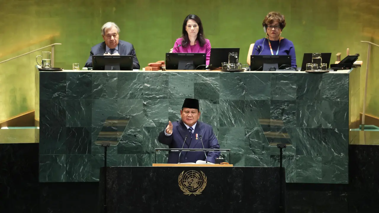Pidato Prabowo di Sidang Umum PBB Tegaskan Komitmen Indonesia untuk Perdamaian Dunia Sangat Kuat