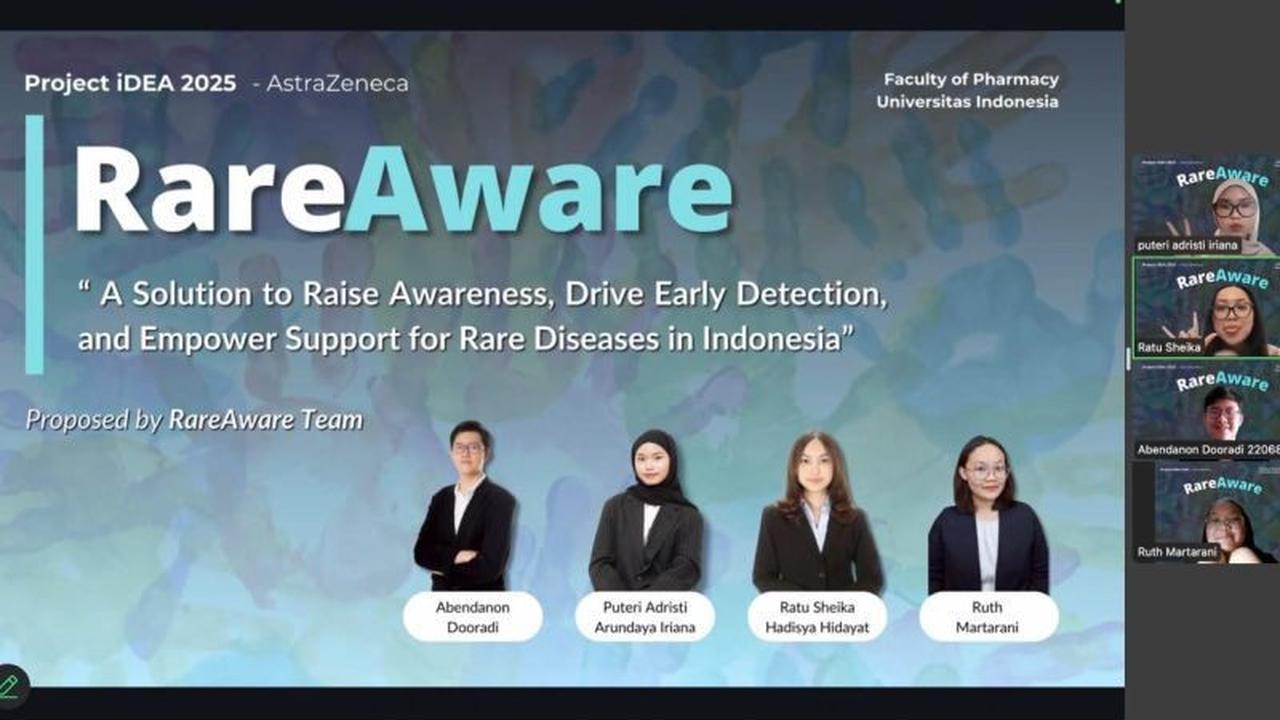 Tahukah Anda? Mahasiswa UI Juara AstraZeneca Project iDEA 2025, Bawa Solusi Inovatif untuk Penyakit Langka!