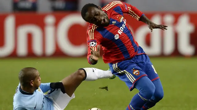 Hasil Liga Champions: CSKA Moscow 2 - 2 Manchester City 