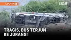 Sedikitnya 37 orang tewas dan 13 lainnya luka-luka setelah sebuah bus penumpang terjun ke jurang sedalam lebih dari 200 meter di wilayah selatan Peru, Rabu (12/11) pagi waktu setempat.