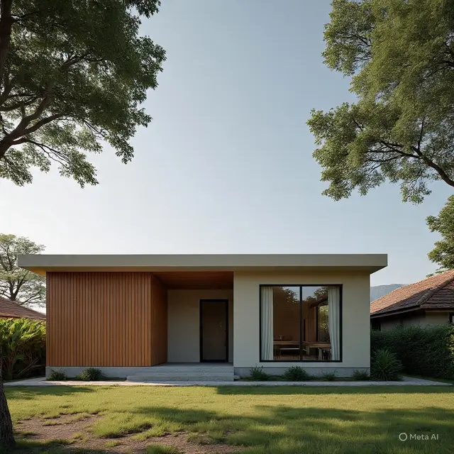 Desain Rumah 1 Lantai Sederhana dan Biayanya