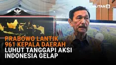 Mulai dari Prabowo lantik 961 kepala daerah hingga Luhut tanggapi aksi Indonesia gelap di News Flash Liputan6.com.