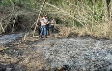 Tragis, Kakek Supardi Terjebak Kobaran Api & Hangus Bersama Sampah yang Dibakarnya