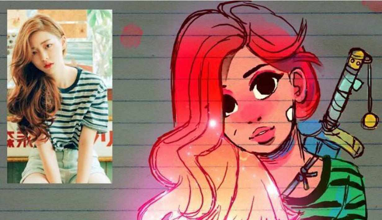 Cute & Keren Banget - Lukisan Animasi Ini Dibuat Berdasar ...