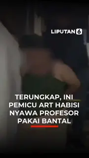 TERUNGKAP, INI PEMICU ART HABISI NYAWA PROFESOR PAKAI BANTAL