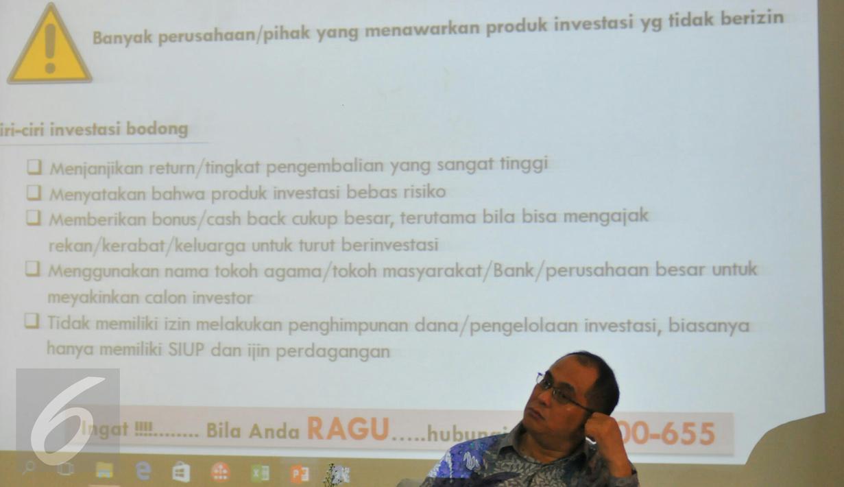Otoritas Jasa Keuangan dan BEI meluncurkan program Galeri Investasi Mobile di Jagakarsa, Jakarta, Selasa (17/5). Dengan adanya Galeri Investasi Mobile diharapkan masyarakat dapat mengenal lebih jauh mengenai pasar modal.  (Liputan6.com/Yoppy Renato)