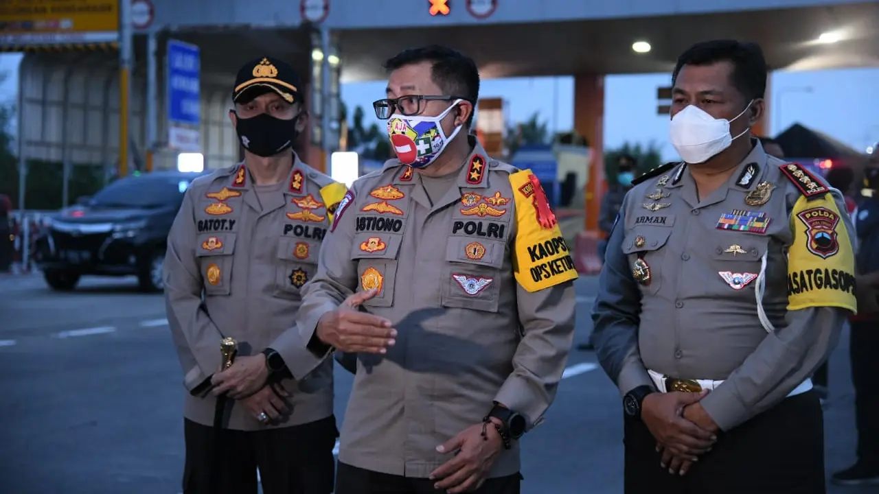 Kakorlantas memantau langsung situasi arus lalu lintas mulai Jakarta hingga Pejagan