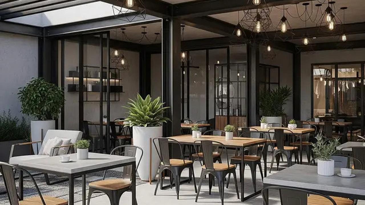 10 Model Teras Rumah Modern Cocok untuk Warung Kopi Kekinian di 2025, Estetik dan Hemat Biaya