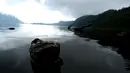 Danau Gunung Tujuh memiliki kondisi alam yang masih alami. Daya tarik danau ini adalah panorama keindahan yang alami dan berhawa sejuk. Foto diambil pada Minggu (17/5/2015). (Liputan6.com/Helmi Fithriansyah)