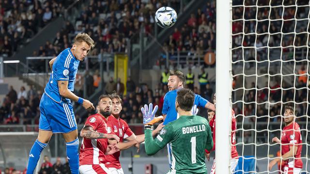 Foto: Italia Raih Kemenangan Perdana, Inggris Masih Terlalu Perkasa Bagi Ukraina di Kualifikasi Euro 2024