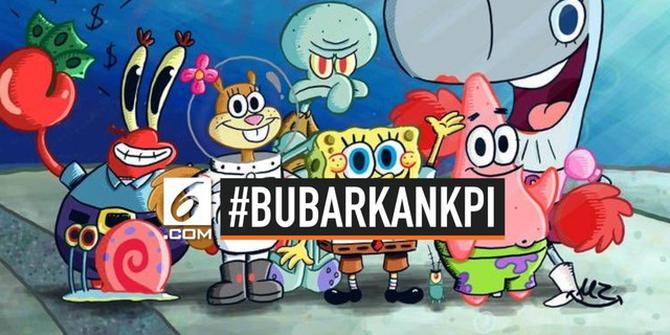 VIDEO: Spongebob Squarepants Ditegur KPI, #BubarkanKPI Trending