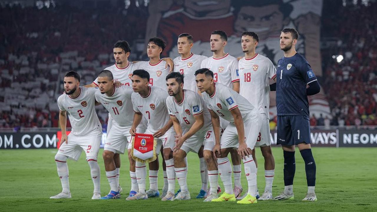 Bagaimana posisi Timnas Indonesia di Klasemen Grup C Babak Ketiga Kualifikasi Piala Dunia 2026 Zona Asia?