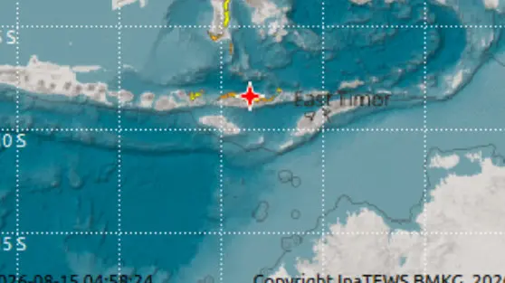 Peringatan Tsunami, Ini Titik Gempa M 7,7 di NTT