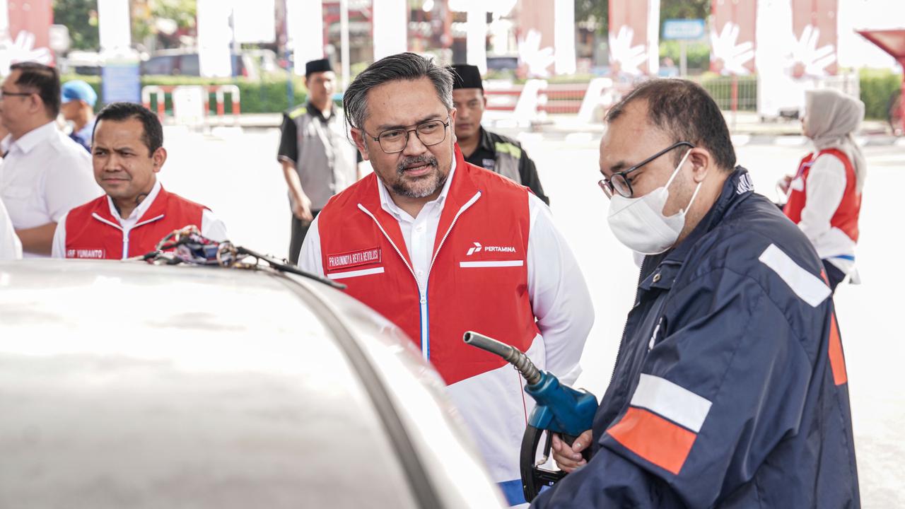 Pertamina Patra Niaga Jamin Kebutuhan BBM di Rest Area KM 57 Tol Jakarta - Cikampek, Titik Ramai Pemudik