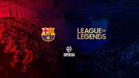 Barcelona mengirimkan delegasi ke kompetisi eSports League of Legends pada 2022. (Dok. FC Barcelona)