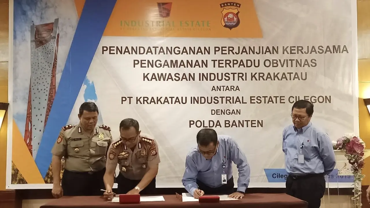 KIEC Gandeng Polda Banten Tingkat Pengamanan di Kawasan Industri