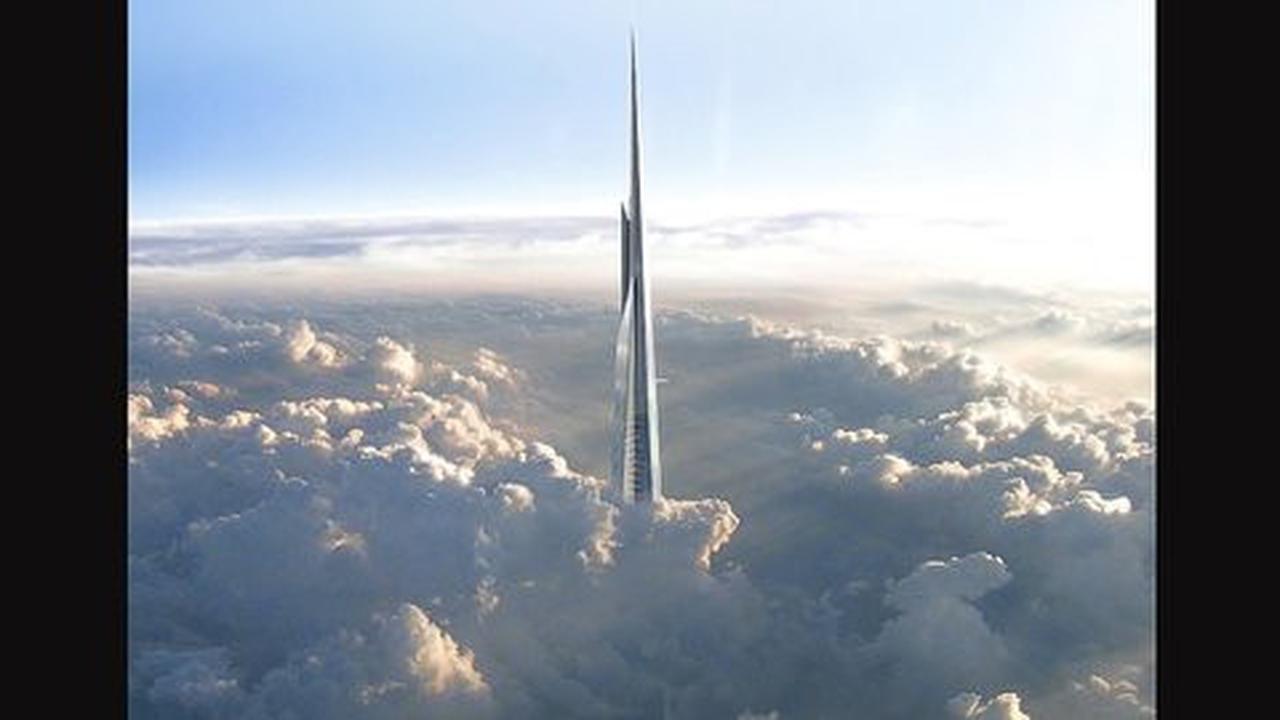 Saudi bangun gedung tertinggi sejagat 1 km, menembus awan