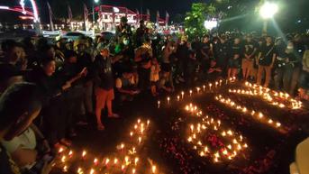 Ribuan Warga Surabaya Panjatkan Doa Bersama untuk Korban Tragedi Kanjuruhan