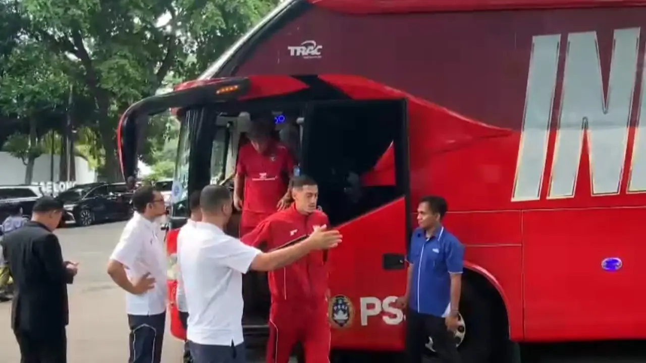Para pemain Tim Nasional (Timnas) menyambangi kediaman Presiden RI Prabowo Subianto di Kertanegara, Jakarta Selatan (Istimewa)