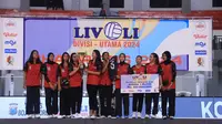 Hasil Livoli Divisi Utama 2024: Sukses Revans, Putri Bank Jatim Juara Reguler Kedua