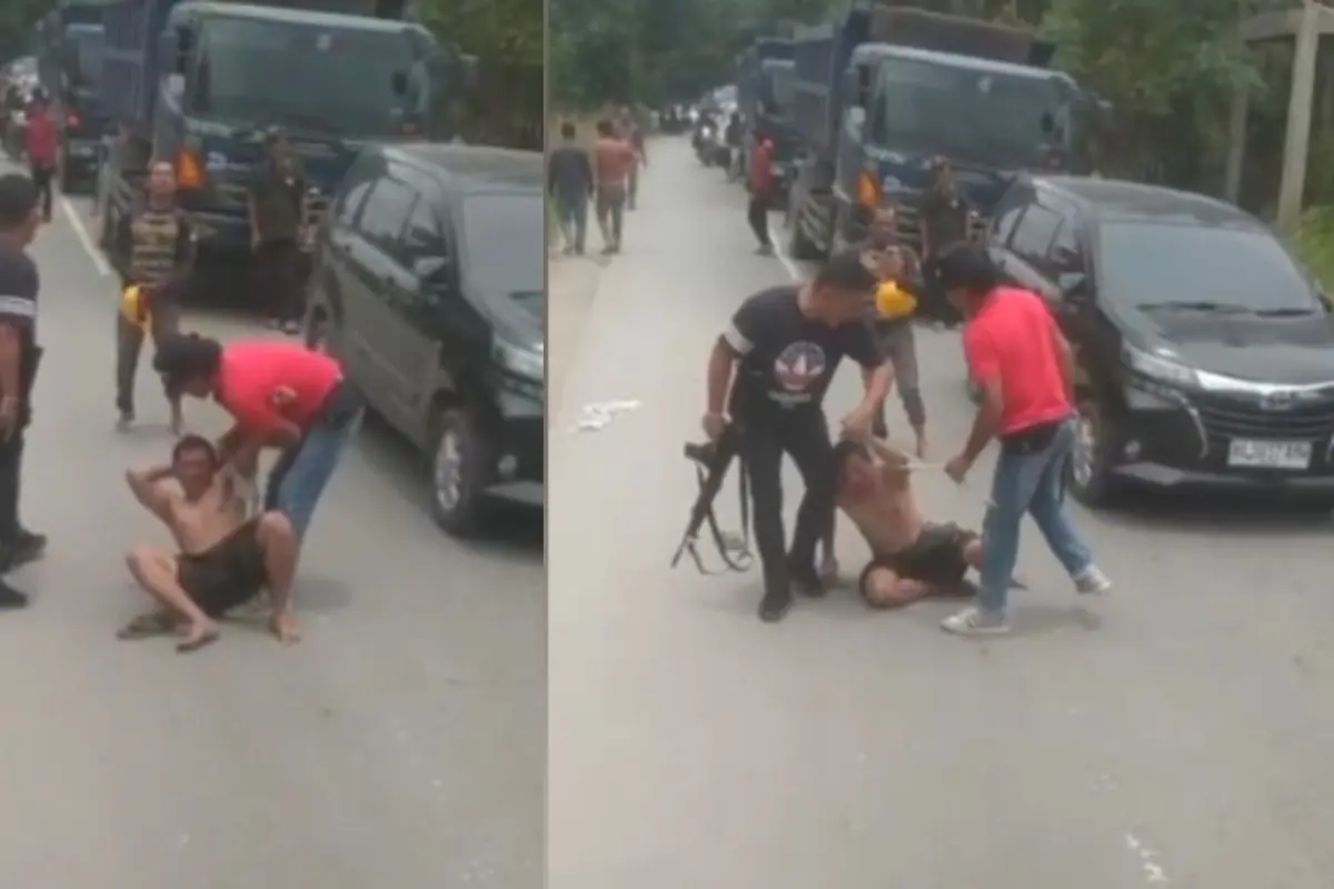 Penangkapan begal di Lampung