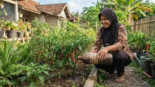 Cara Menggunakan Pupuk Cair pada Tanaman Cabai