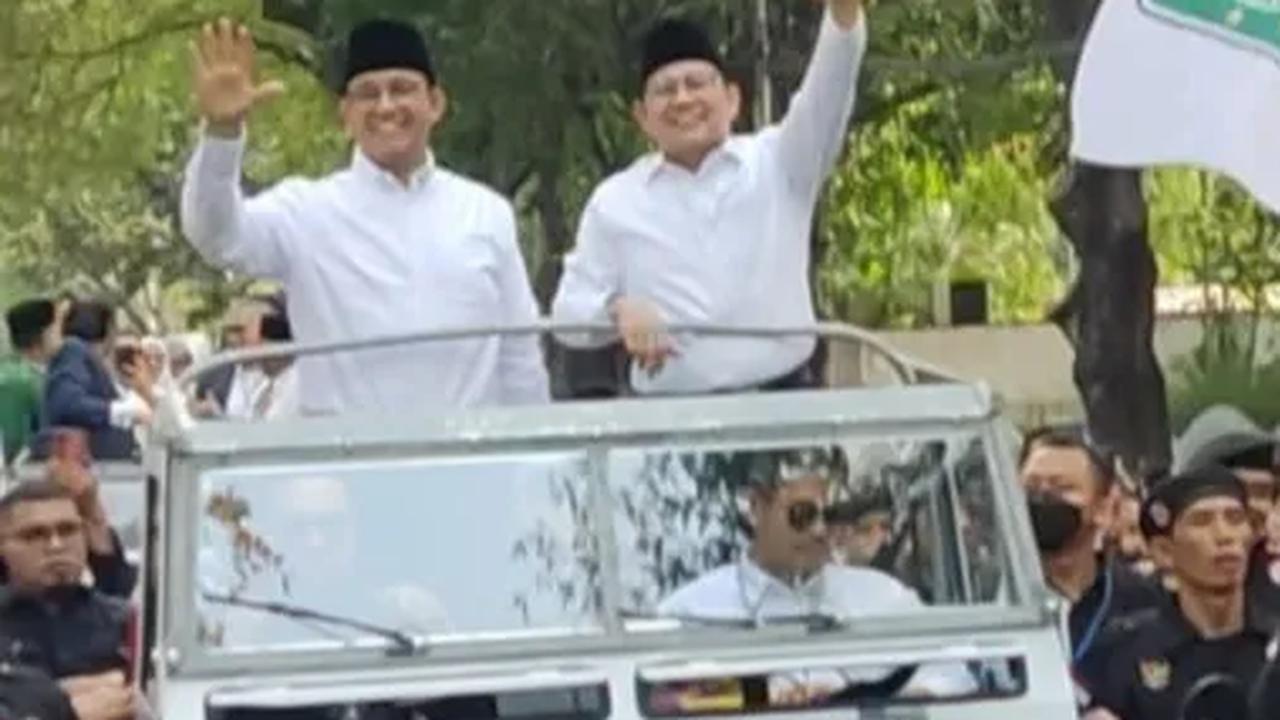 Kompak Berkemeja Putih, Pasangan Capres-Cawapres Anies-Cak Imin Jalani Pemeriksaan Kesehatan