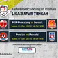 Jadwal Final Liga 3 Jawa Tengah Rabu, 15/12/2021: Persipa Pati Vs Persebi Boyolali