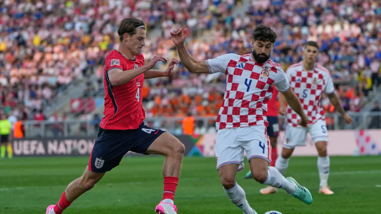 Kroasia vs Inggris