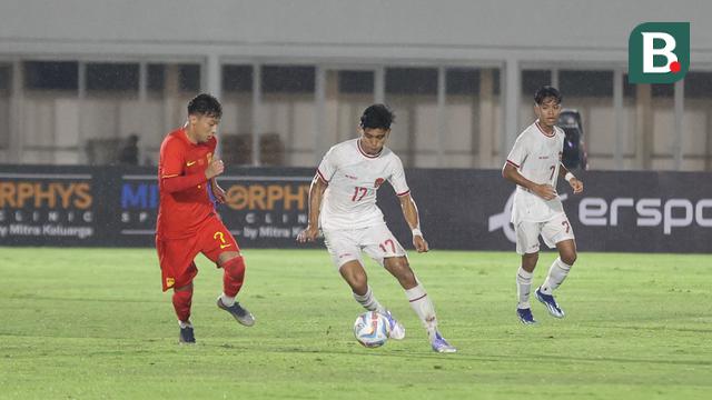 Timnas China U-20 vs Timnas Indonesia U-20: Laga Kedua Uji Coba Internasional