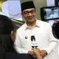 Wali Kota Bandung, Ridwan Kamil saat memeriahkan HUT Liputan 6 di Senayan City, Jakarta, Senin (23/5). (Liputan6.com/Immanuel Antonius)