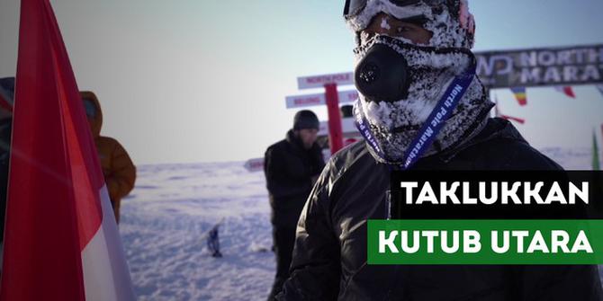 VIDEO: Pelari Indonesia yang Taklukkan Kutub Utara