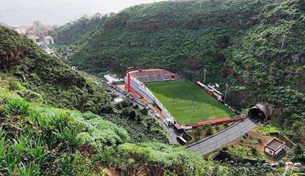 Estadio Silvestre Carrillo di Pulau La Palma dengan kapasitas 5.000 penonton. (Photo/Instagram) 